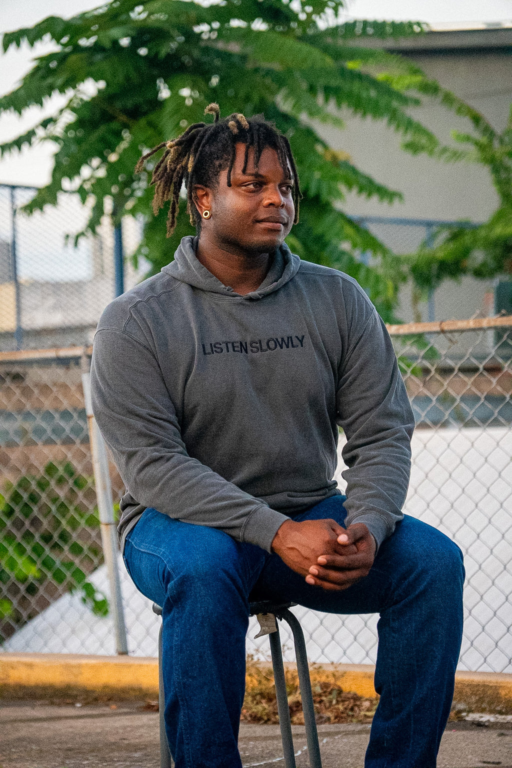 LISTEN SLOWLY Hoodie